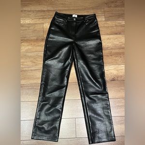 Melina leather pants Aritzia
